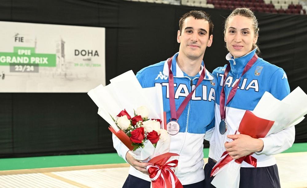 Federico Vismara e Giulia Rizzi, Doha 2024