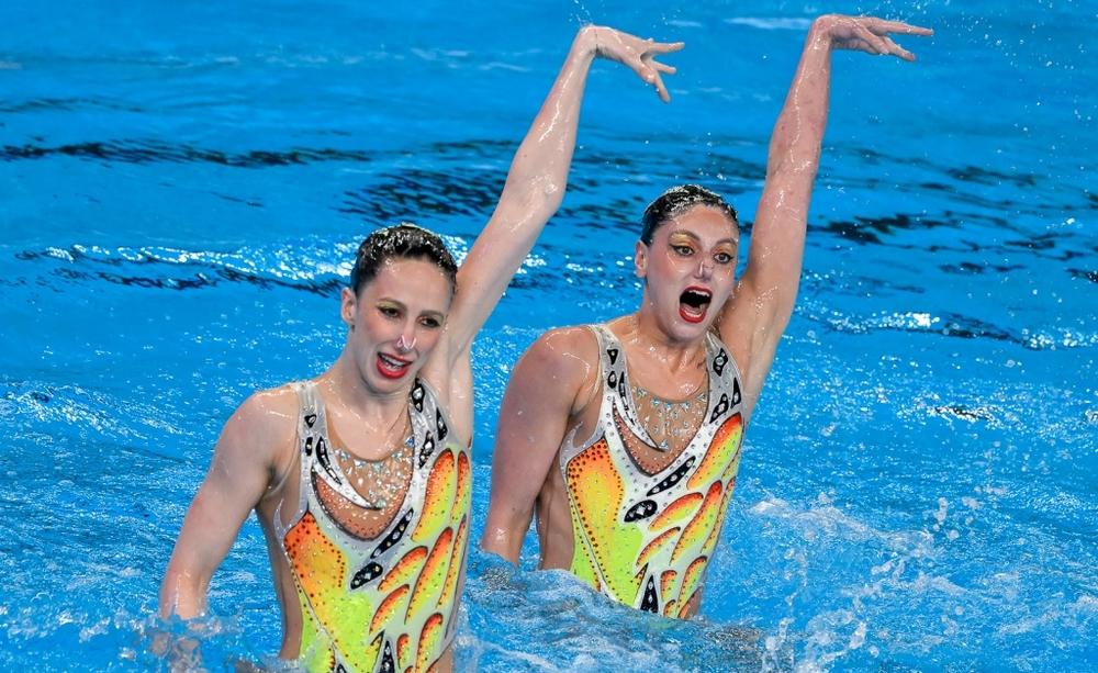 Linda Cerruti e Lucrezia Ruggiero, doppio tecnico f nuoto artistico