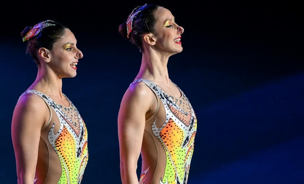 Linda Cerruti e Lucrezia Ruggiero, doppio tecnico f nuoto artistico