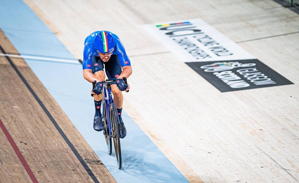 Michele Scartezzini, ciclismo su pista