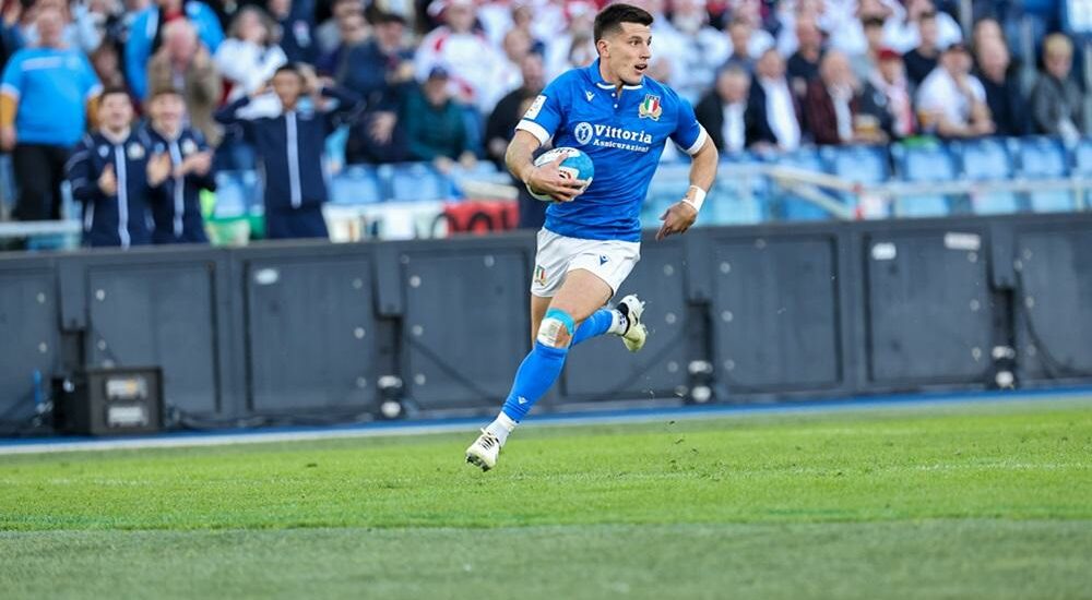 Rugby Six Nations match Italy vs England