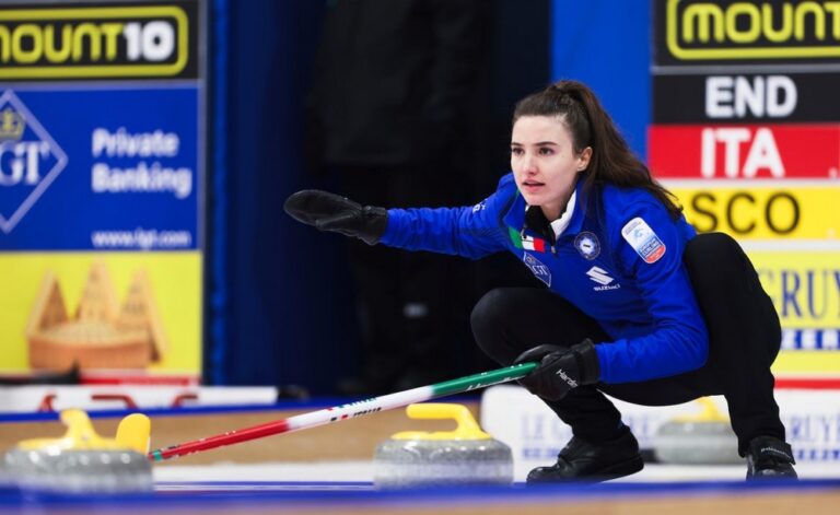 Curling, Mondiali femminili 2025: l'Italia spazza via la Norvegia