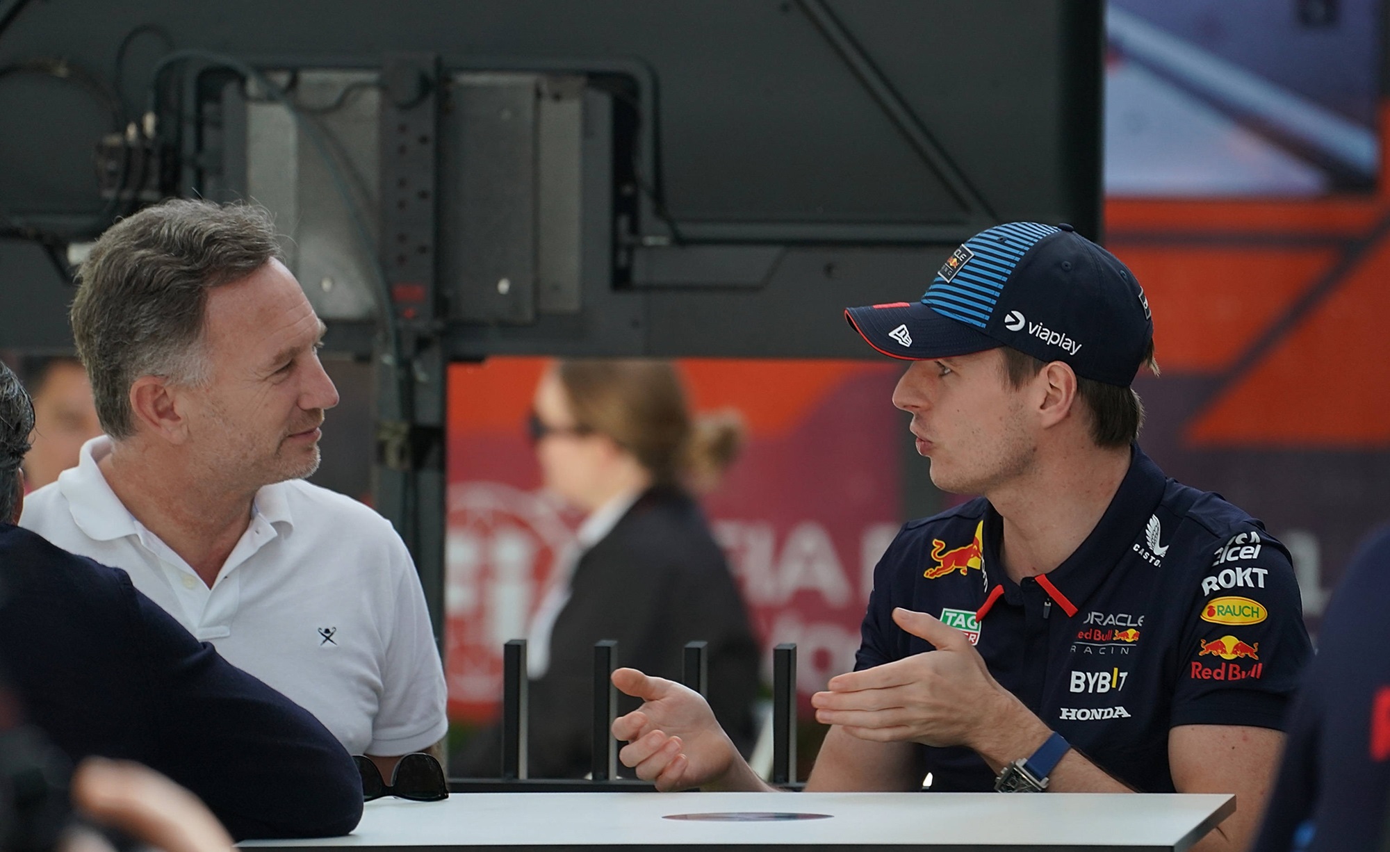 Horner e Verstappen