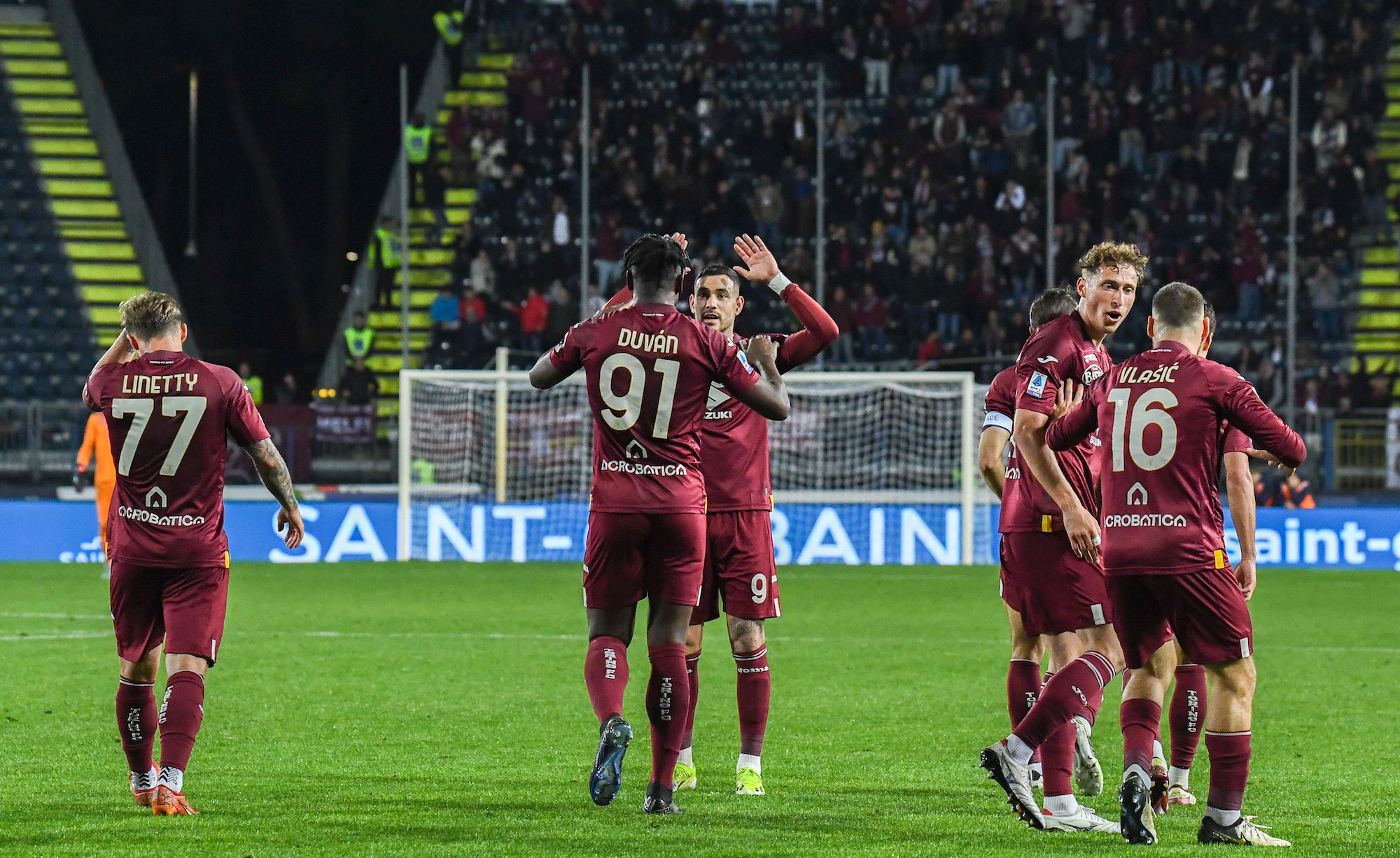 Duvan Zapata esultanza Torino