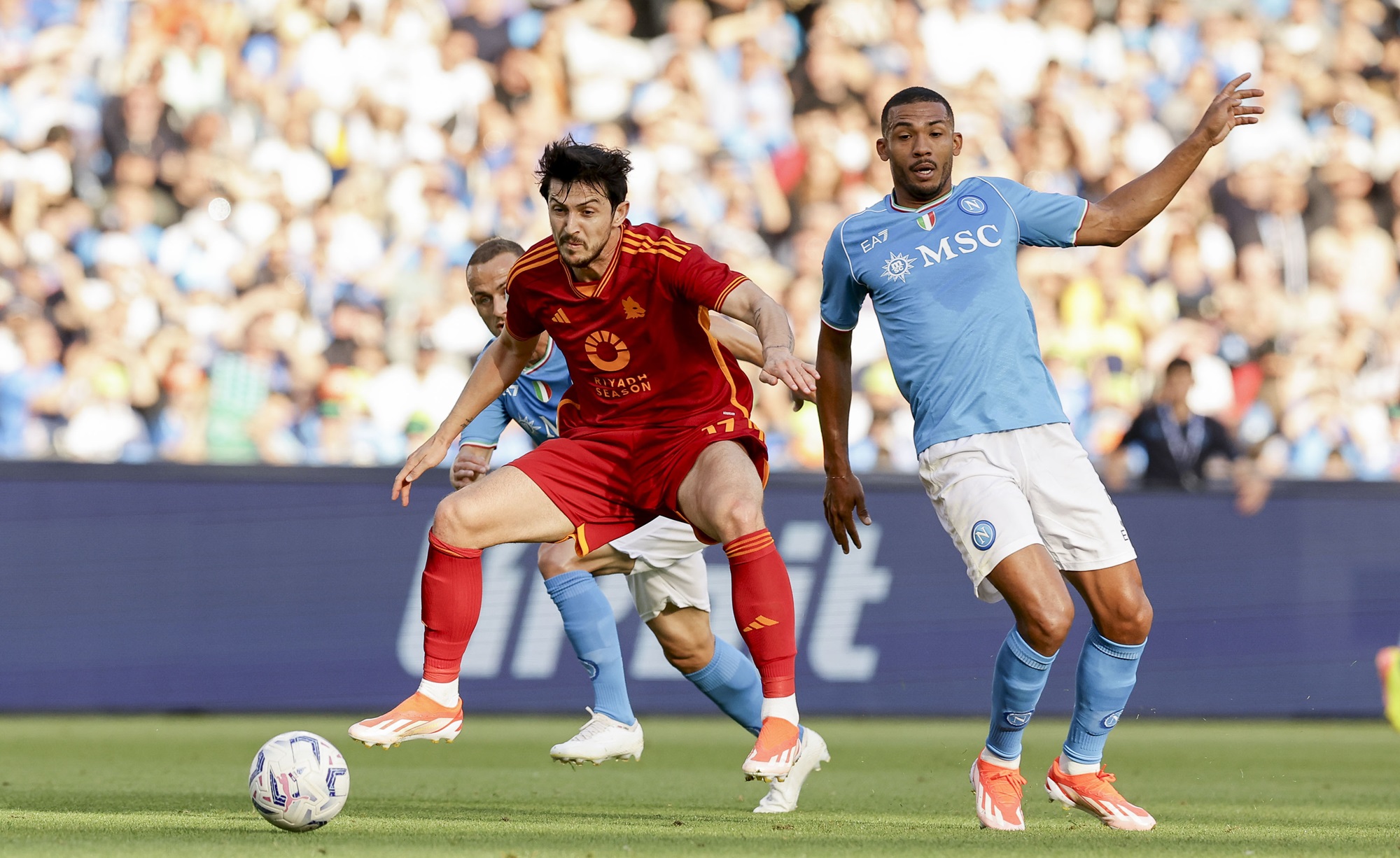 Sardar Azmoun e Juan Jesus, Napoli-Roma