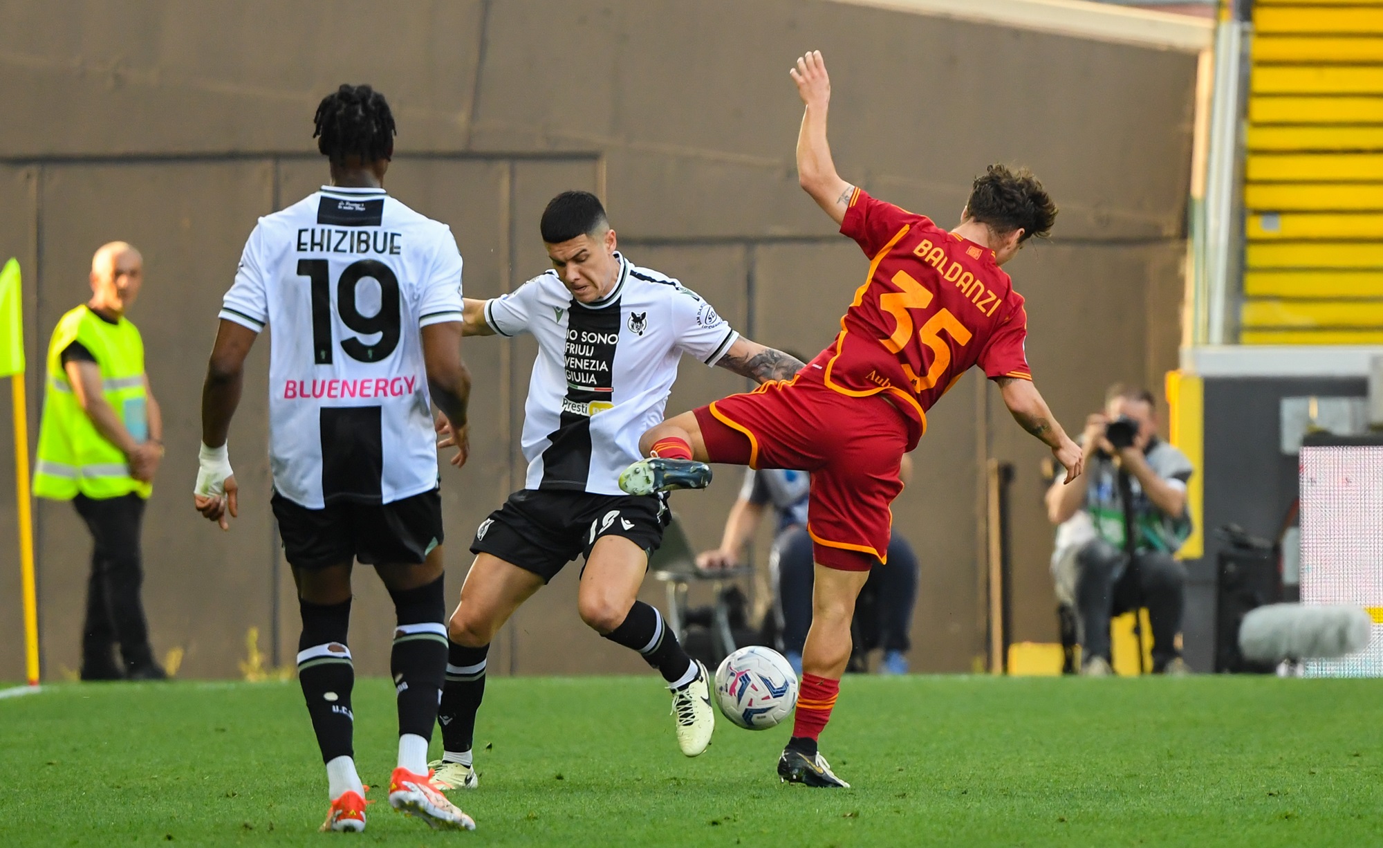 Tommaso Baldanzi in Udinese-Roma