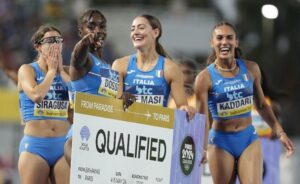 La 4x100 femminile azzurra si qualifica per Parigi 2024 - Foto Grana/Fidal