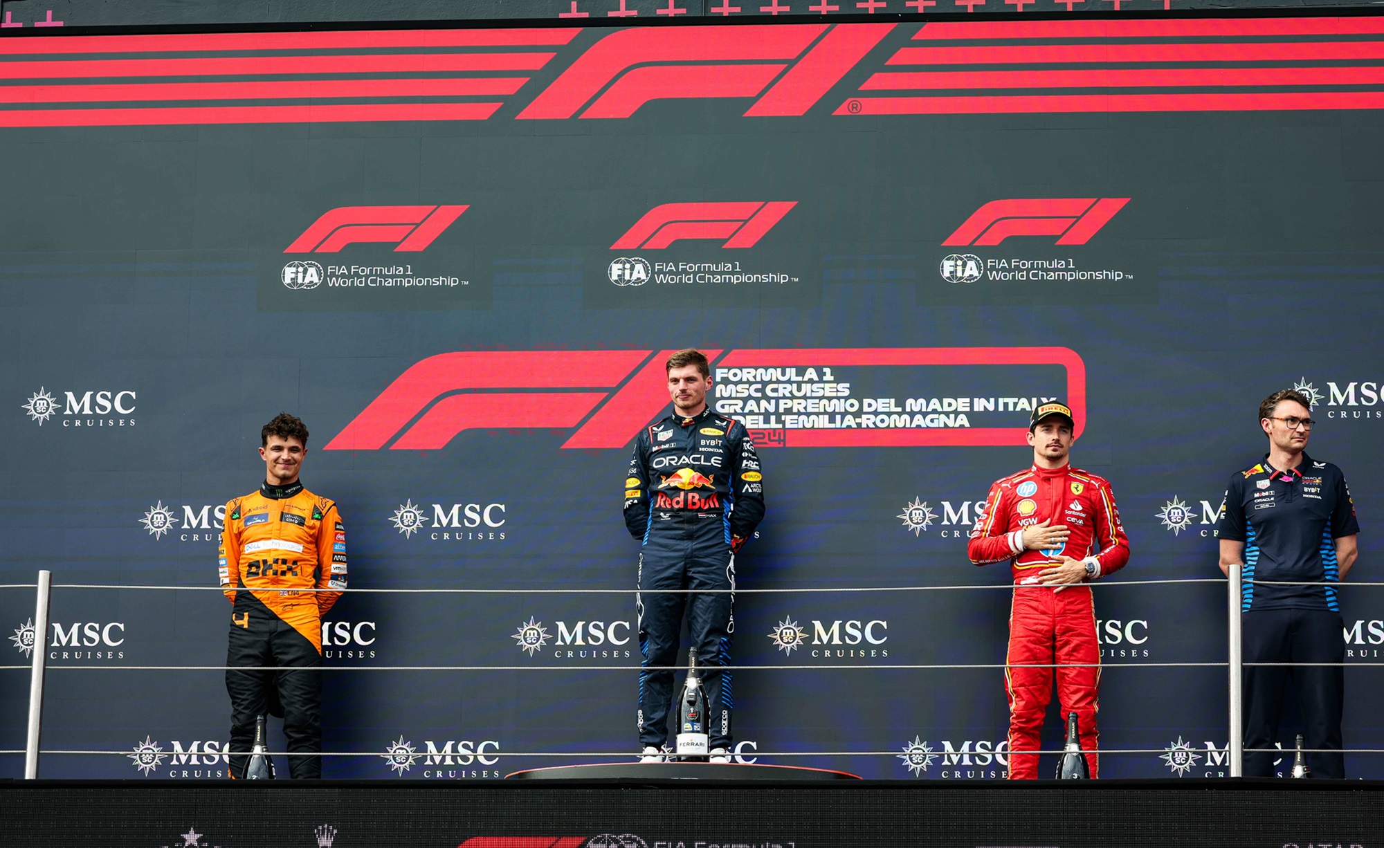 F1 podio