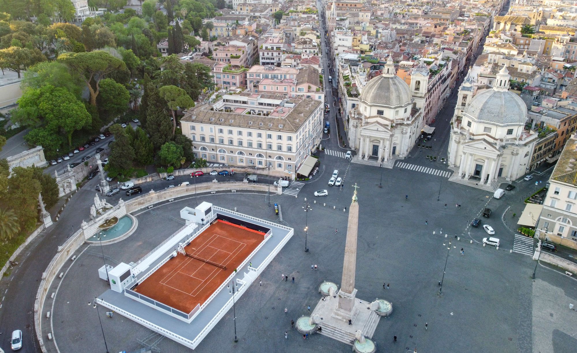 Internazionali d'Italia Piazza del Popolo