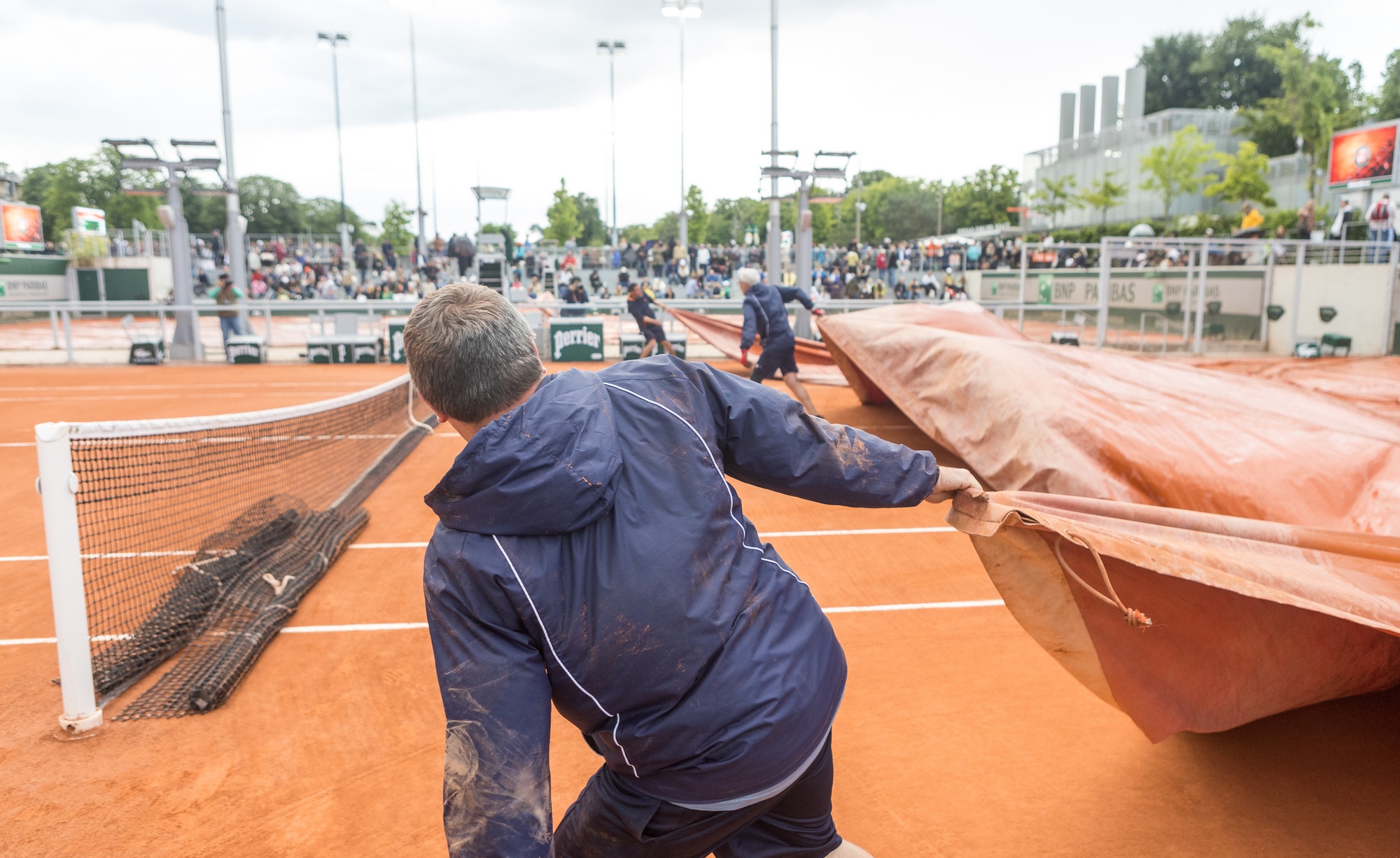 Pioggia Roland Garros