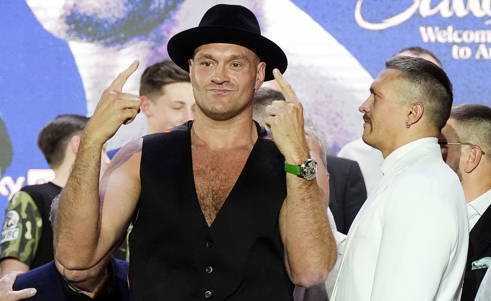 Tyson Fury e Oleksandr Usyk