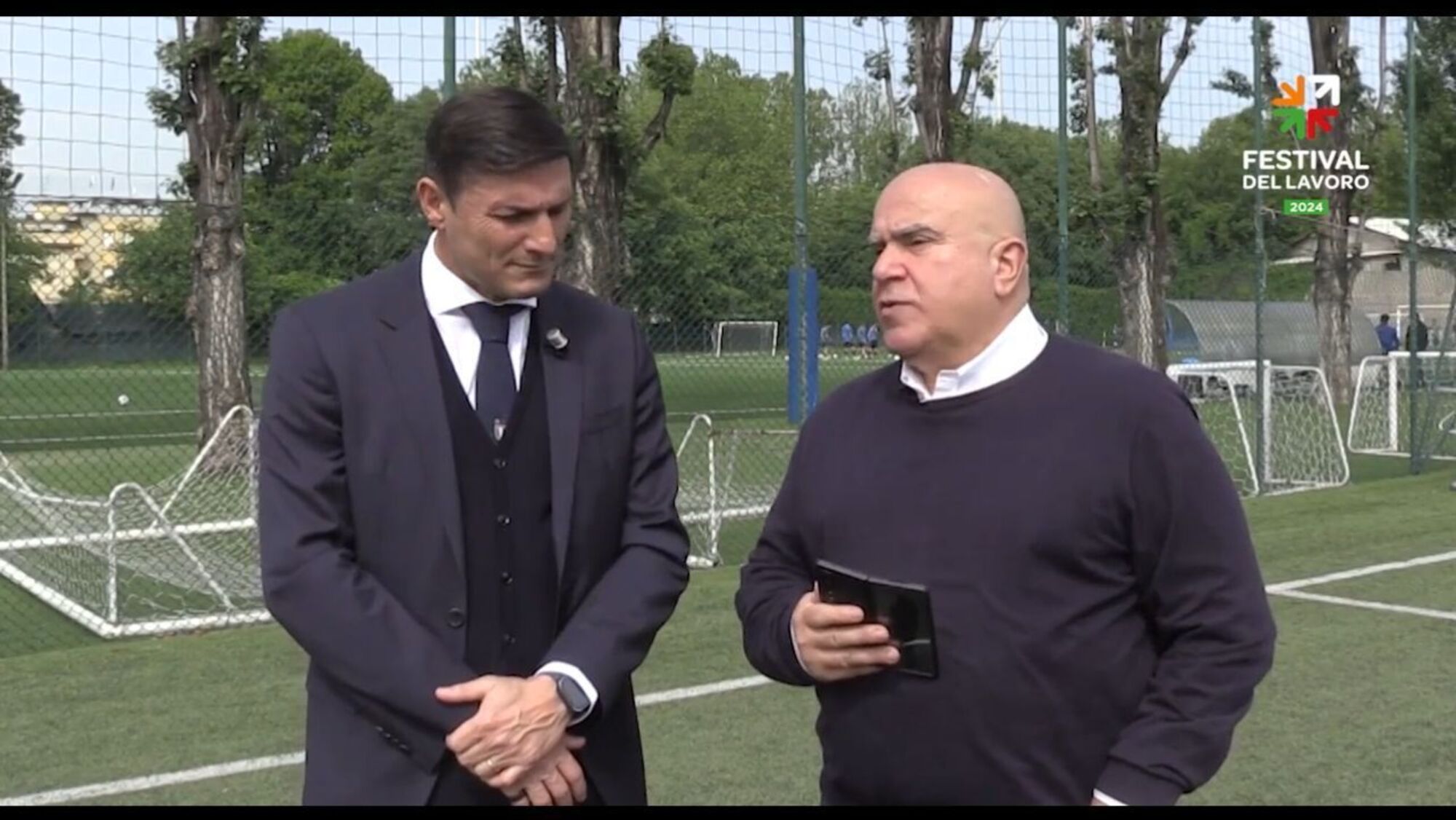 Javier Zanetti - Festival del Lavoro