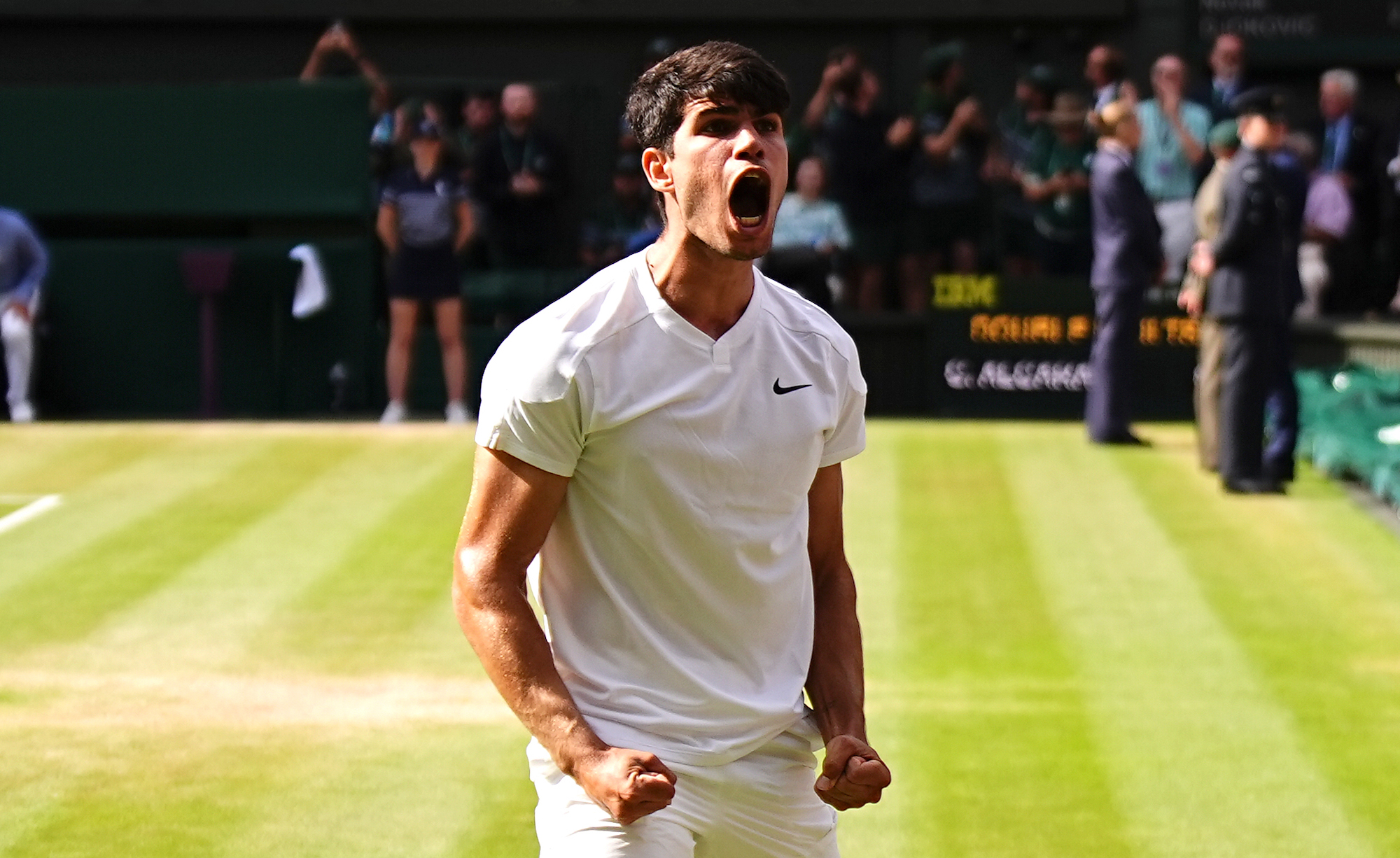 Carlos Alcaraz Wimbledon 2024