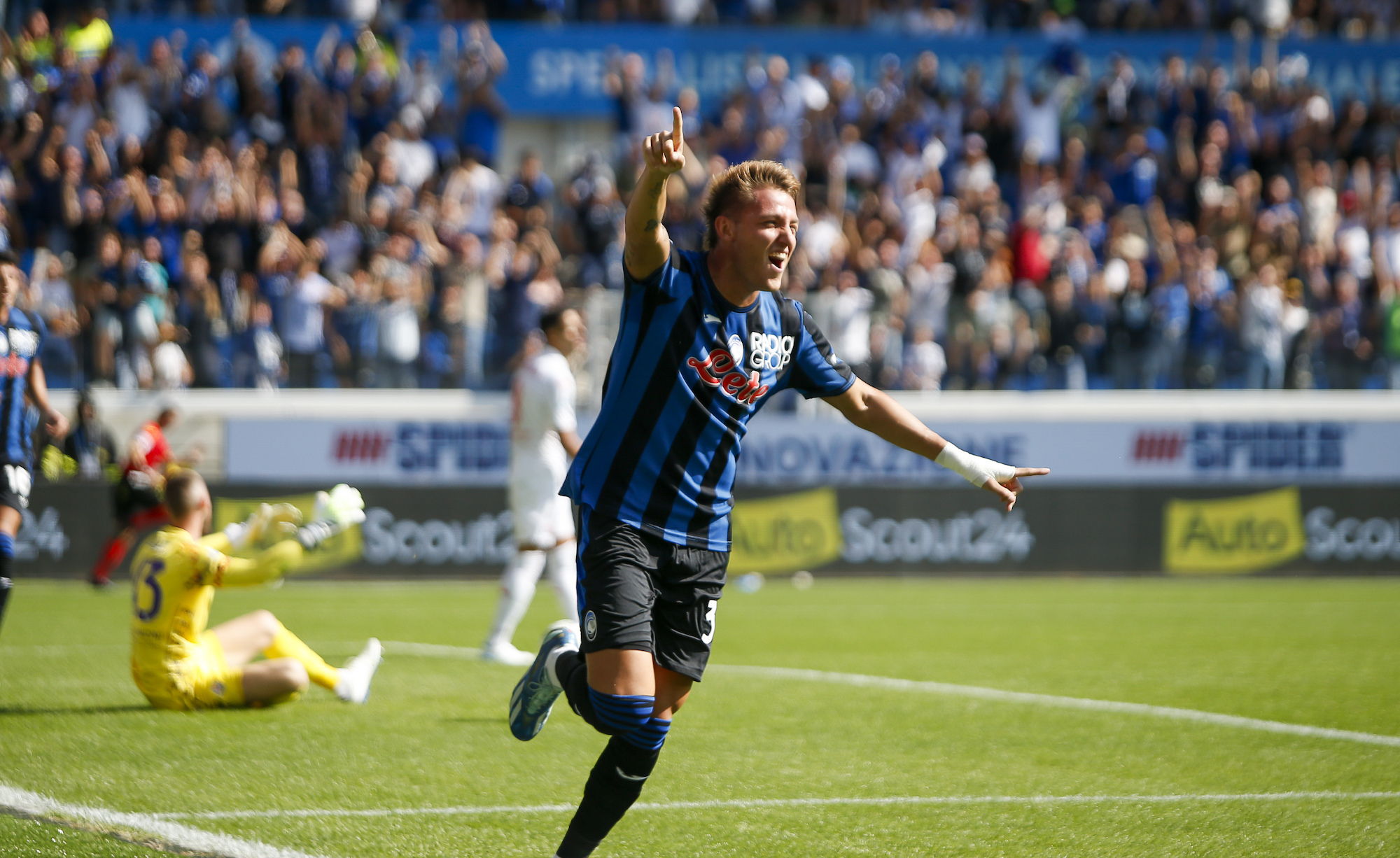 Mateo Retegui esultanza Atalanta