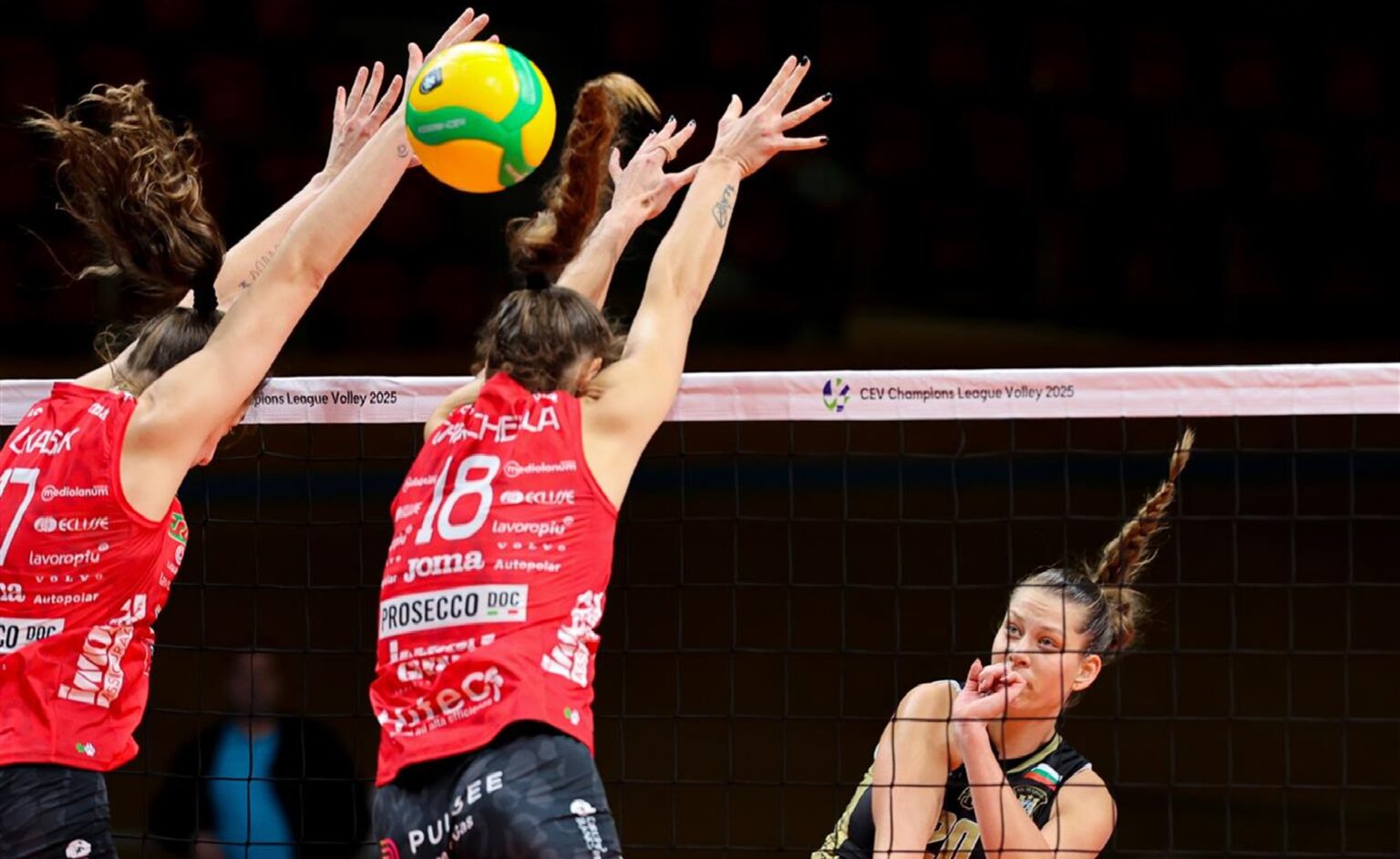 LIVE ResoviaConegliano Champions League femminile 2025 volley