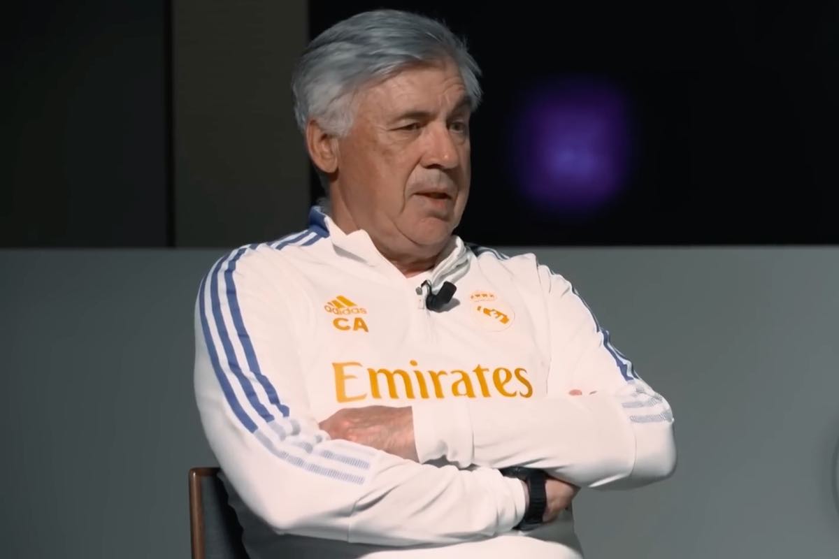 Ancelotti intervistato a Prime Video