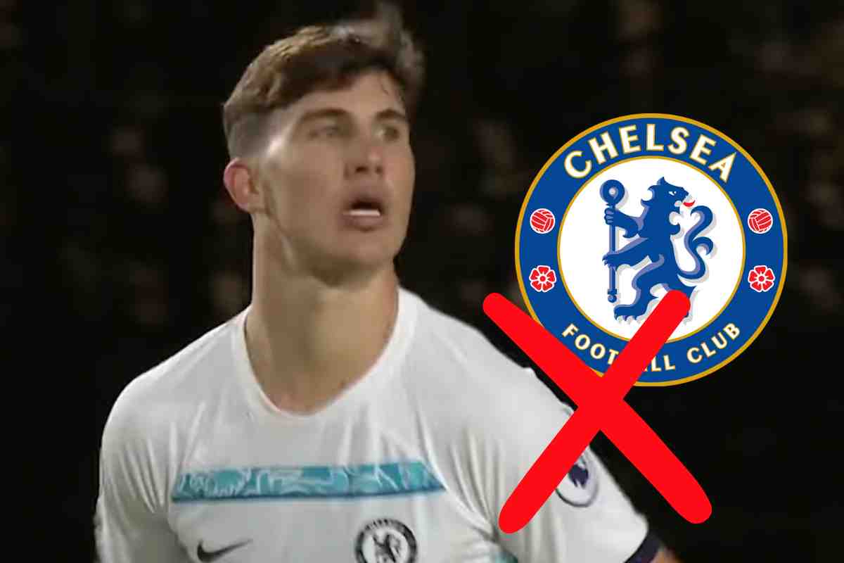 Cesare Casadei centrocampista del Chelsea