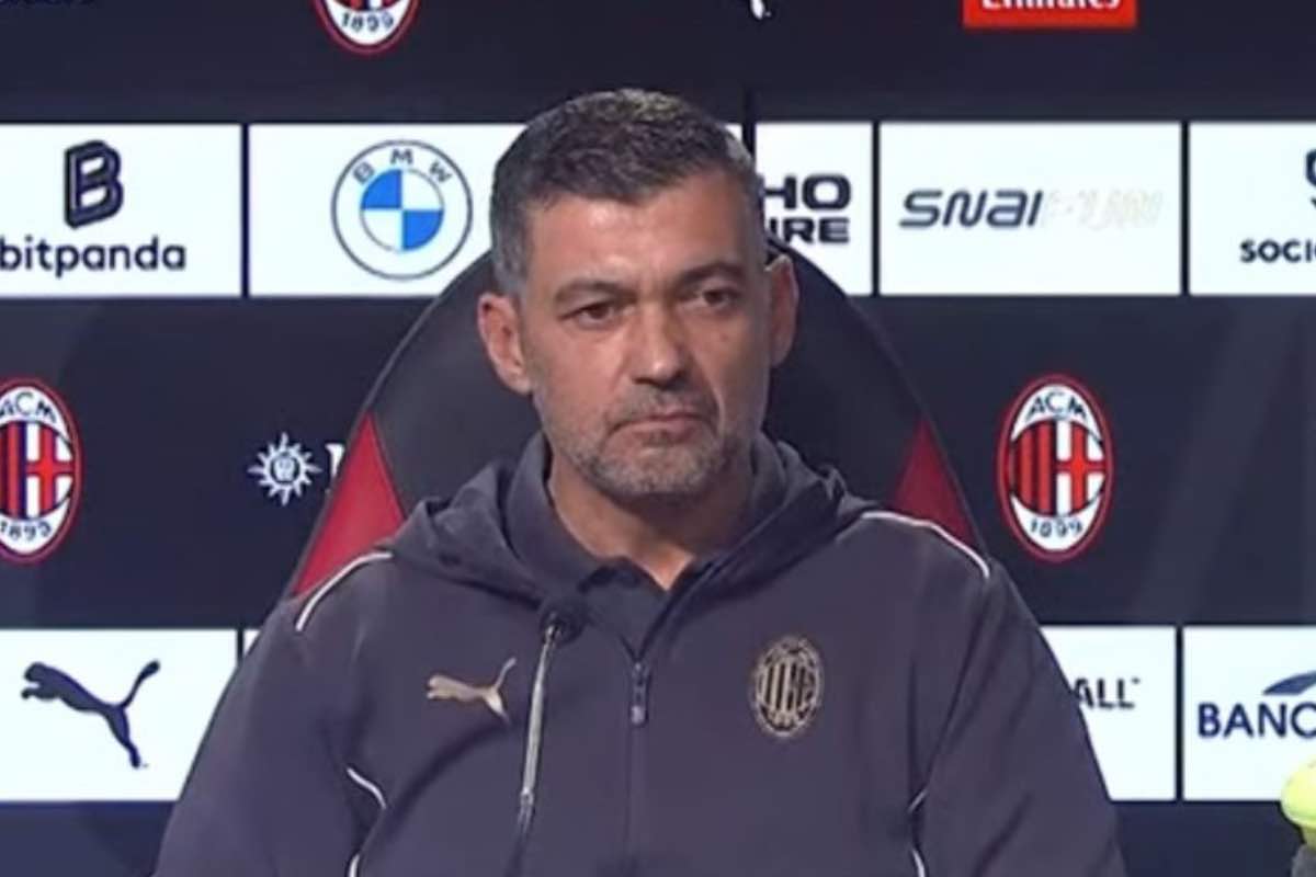 Conceicao 311224 sportface.it Screen Canale You Tube Ufficiale Ac Milan