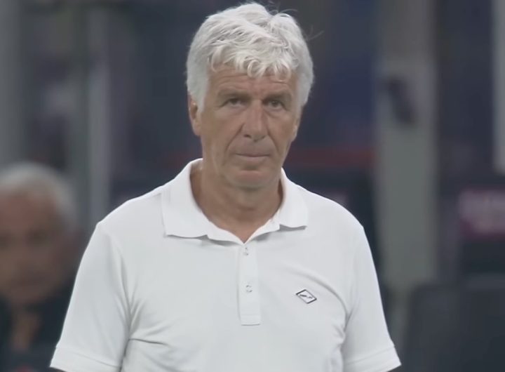 Gasperini in panchina