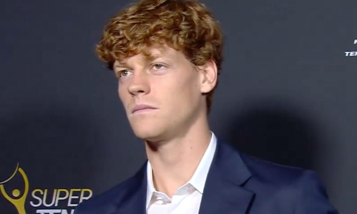Sinner intervistato da SuperTennis