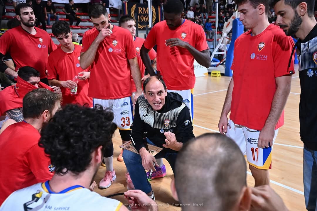 Virtus Roma e coach Alessandro Tonolli