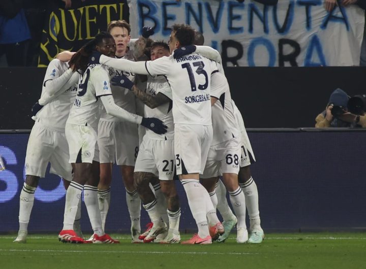 Esultanza Napoli - Foto Davide Casentini / IPA Sport / IPA