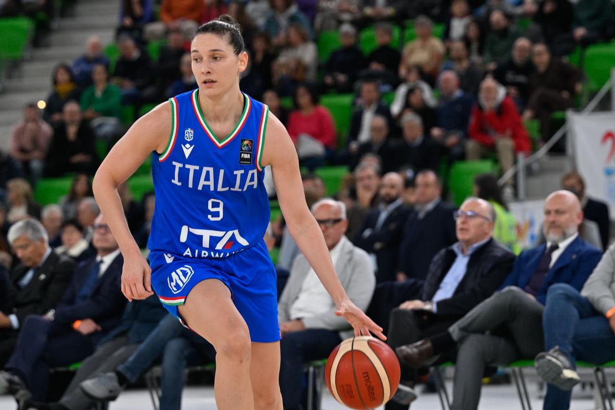 Basket Women's Euro Basket 2025 Qualifiers Italia vs Repubblica Ceca