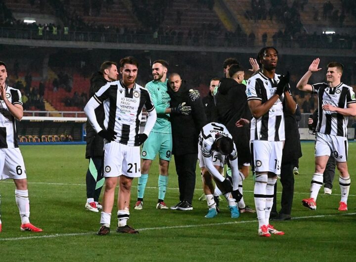 Udinese esultanza