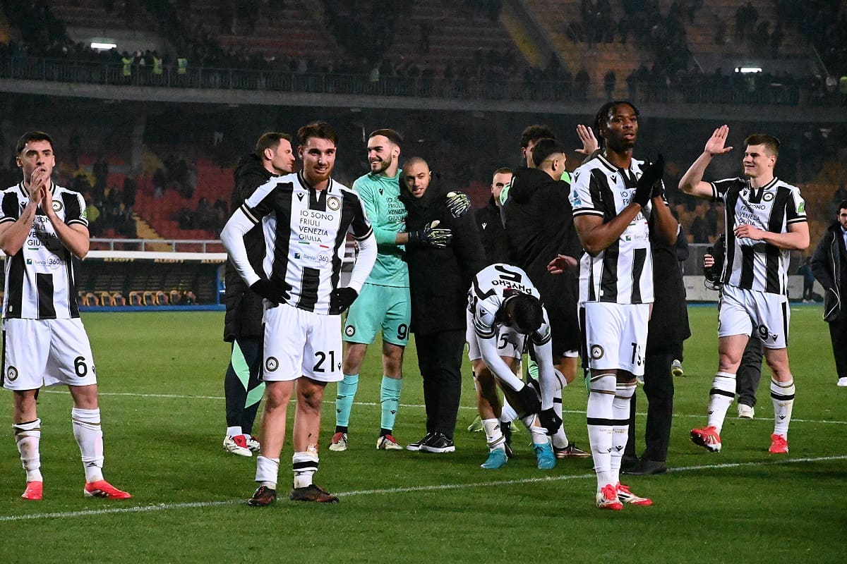 Udinese esultanza