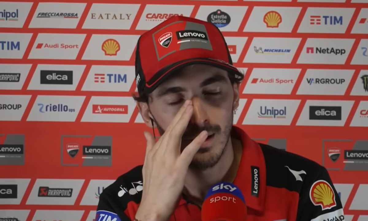 Addio alla Ducati, annuncio di Bagnaia