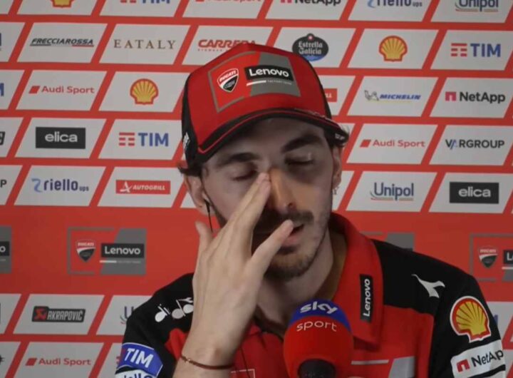 Addio alla Ducati, annuncio di Bagnaia