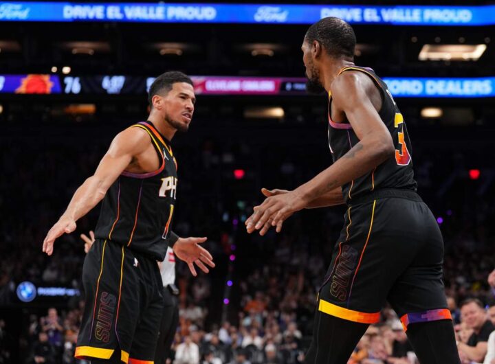 Devin Booker e Kevin Durant