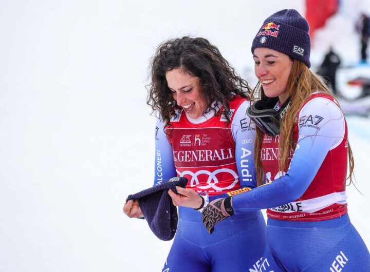 Federica Brignone e Sofia Goggia