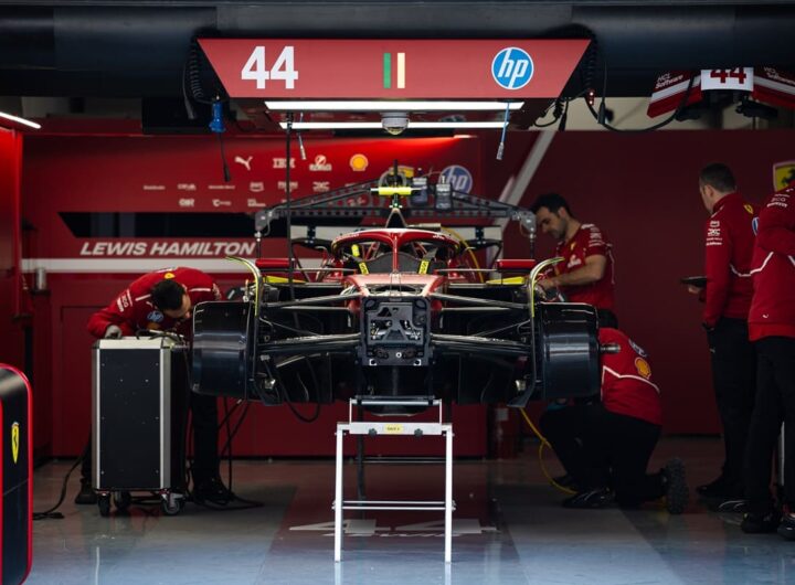 Ferrari box - Foto Javier Jimenez/DPPI/IPA Sport 2