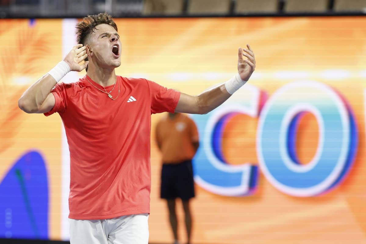 Jakub Mensik - Foto Geoff Burke / IPA Sipa USA