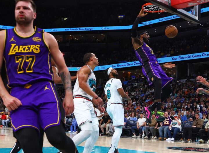 Luka Doncic e LeBron James