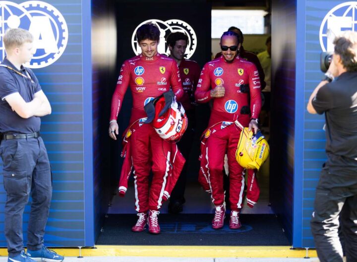 Leclerc e Hamilton