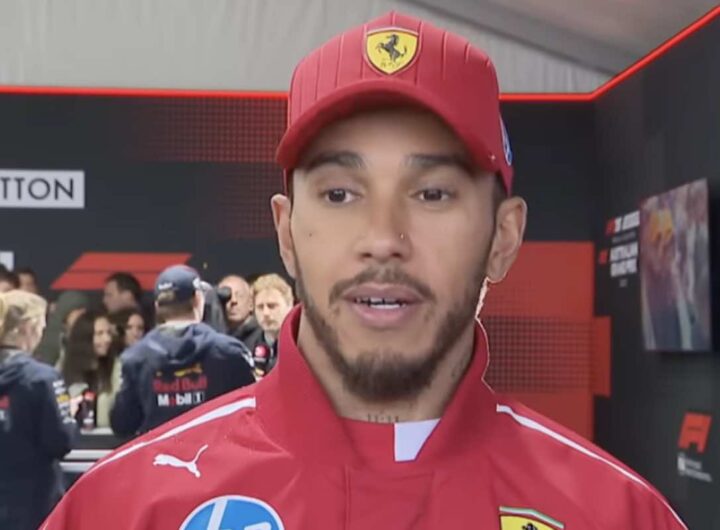 Lewis Hamilton dopo il Gp di Australia