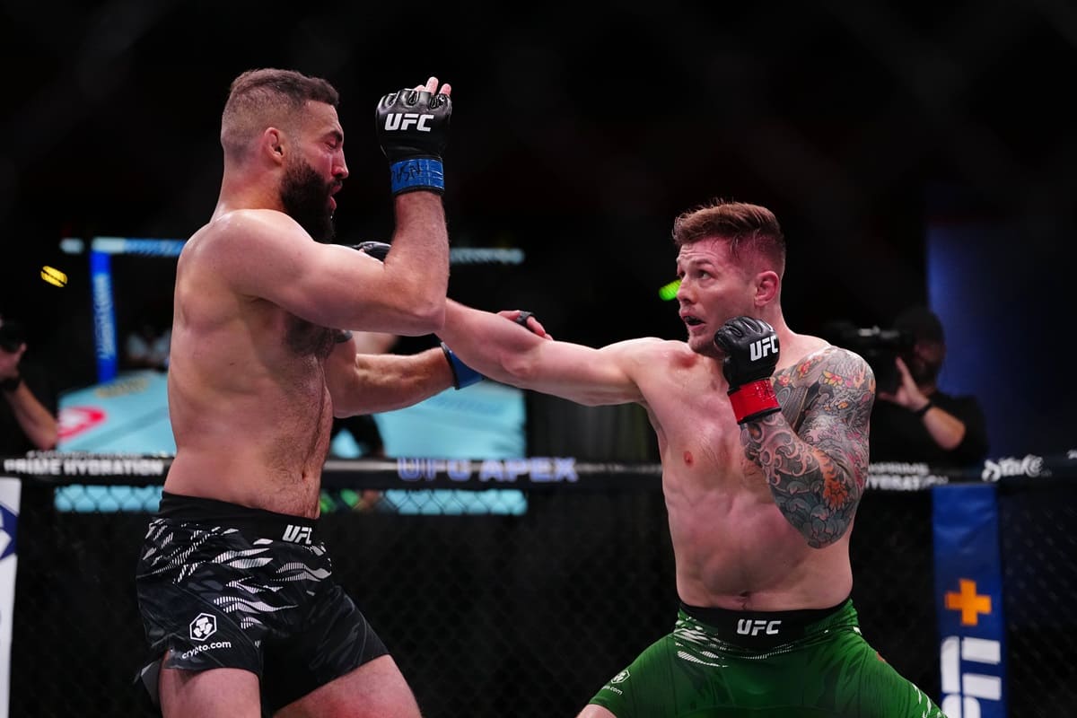 Roman Dolidze e Marvin Vettori - Foto Louis Grasse IPA