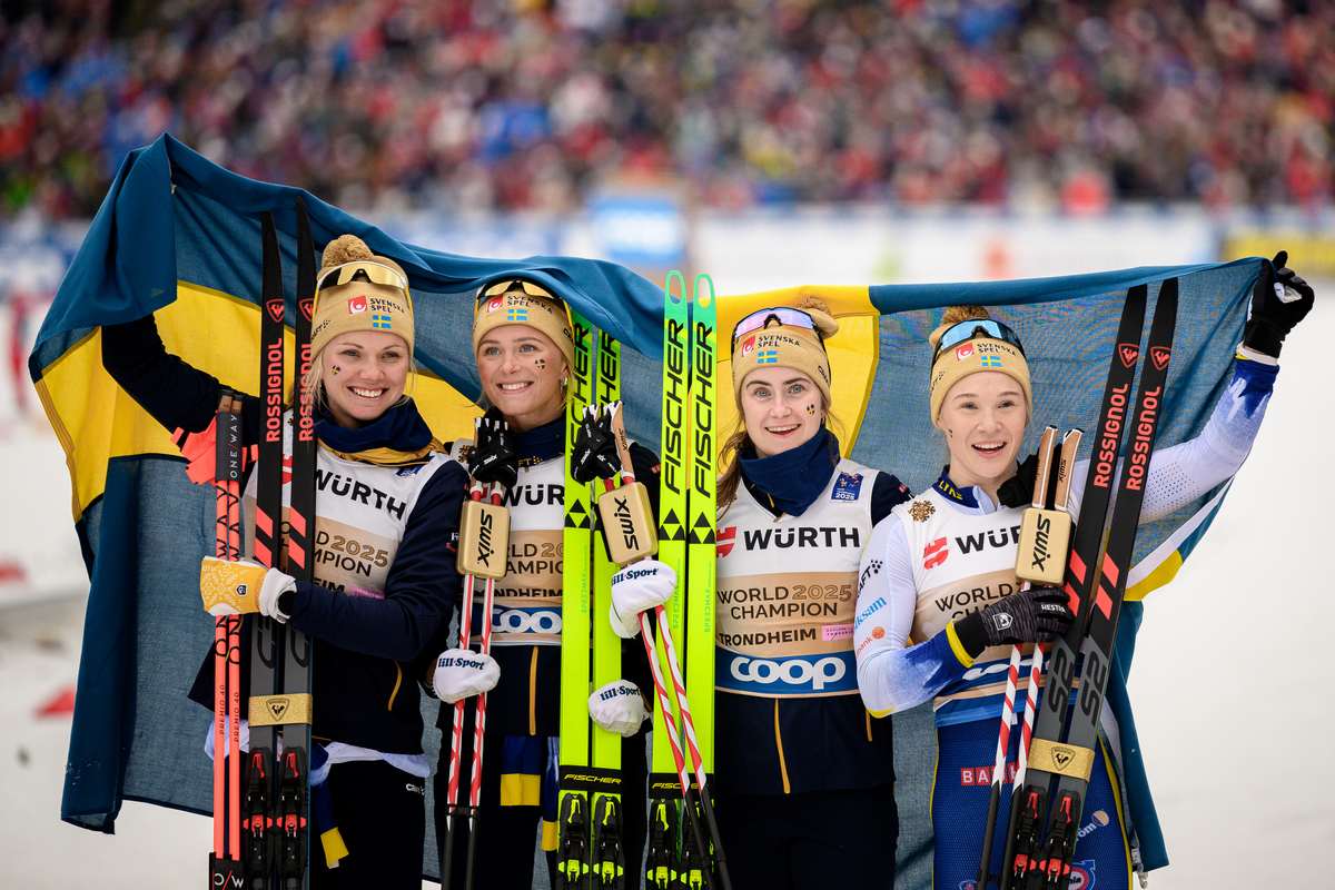 Staffetta Svezia sci di fondo