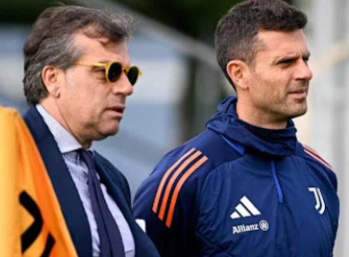 Cristiano Giuntoli e Thiago Motta