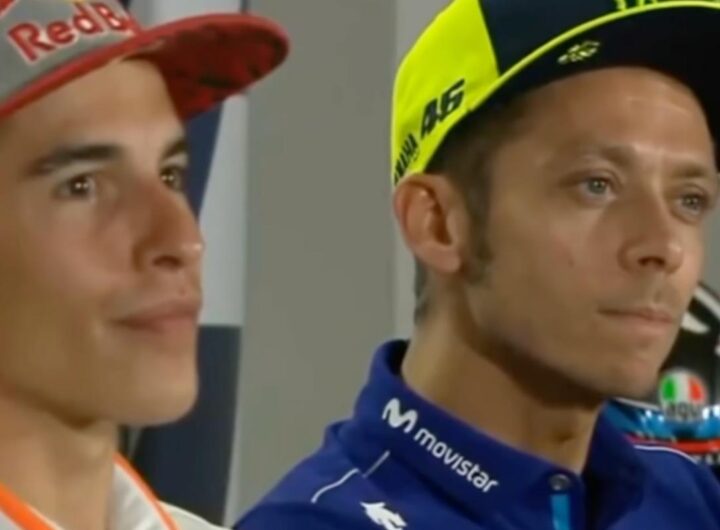 Marc Marquez e Valentino Rossi