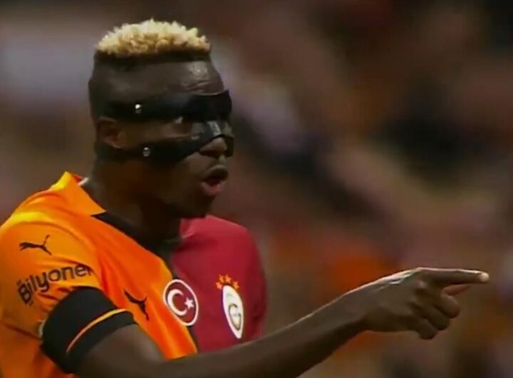 Victor Osimhen, attaccante del Galatasaray
