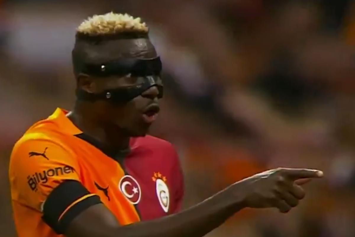 Victor Osimhen, attaccante del Galatasaray