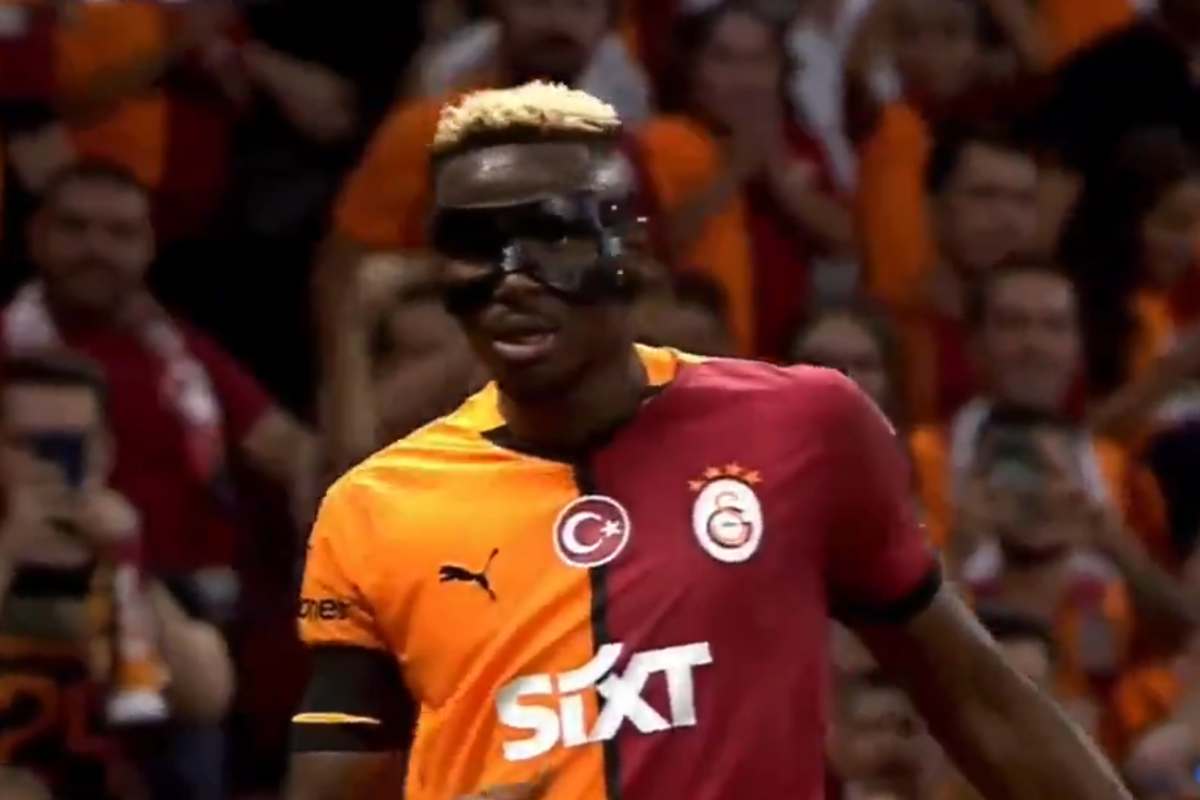 Victor Osimhen, attaccante del Galatasaray