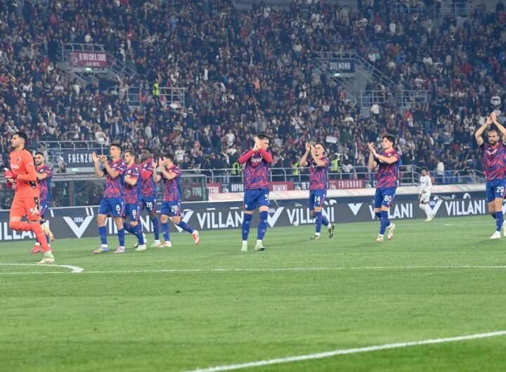 Bologna esultanza - Foto Gianluca Ricci / IPA Sport / IPA