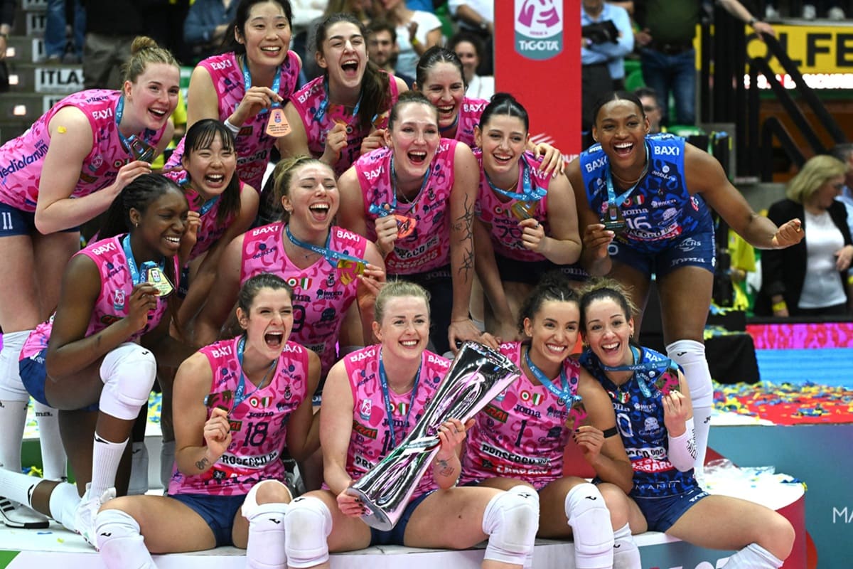 Festa Imoco Conegliano - Foto Duilio Della Libera/IPA Sport