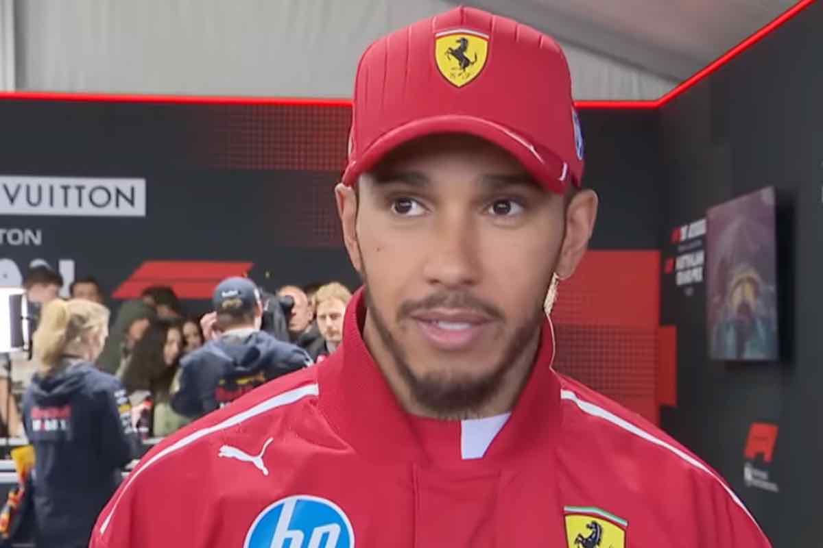 Hamilton ai microfoni di Sky