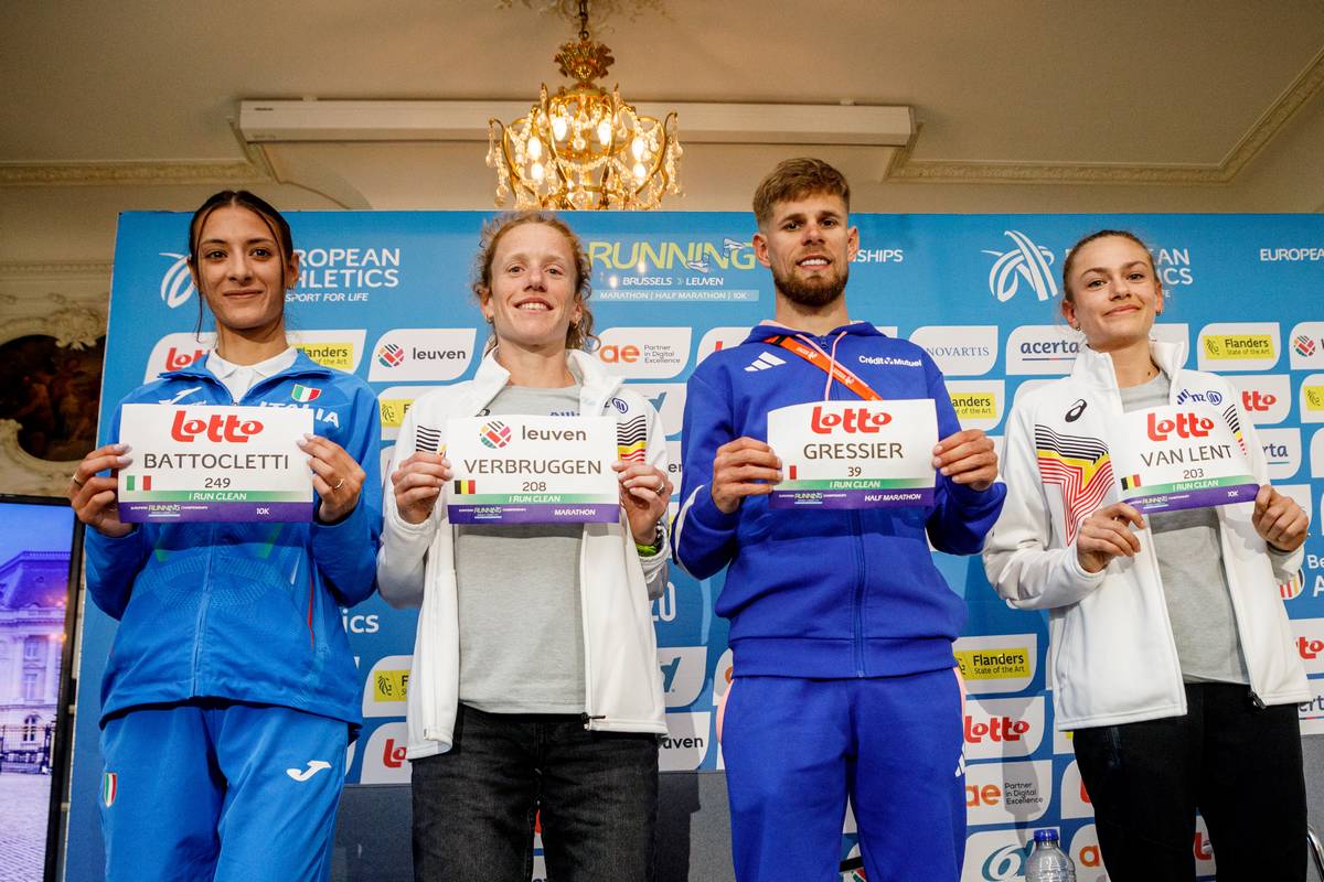 Belgium: ATHLETICS EUROPEAN RUNNING CHAMPIONSHIPS PRESS CONFERENCE