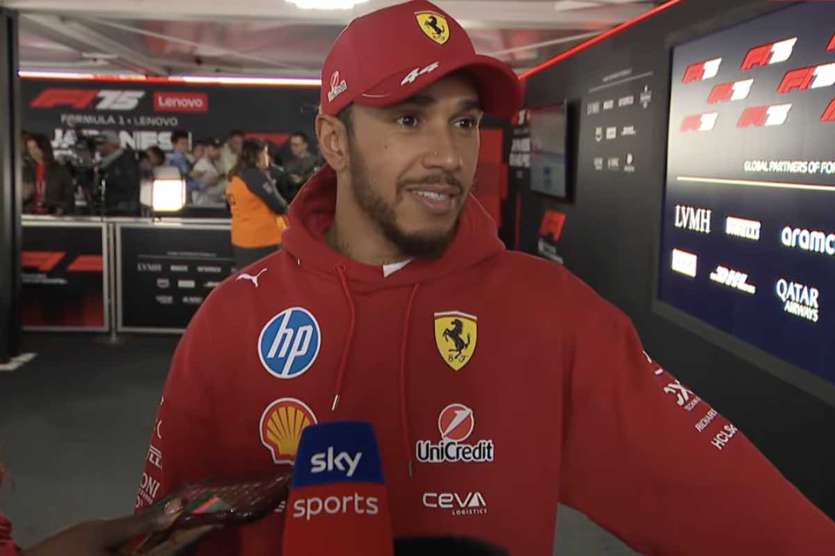 Lewis Hamilton a Sky